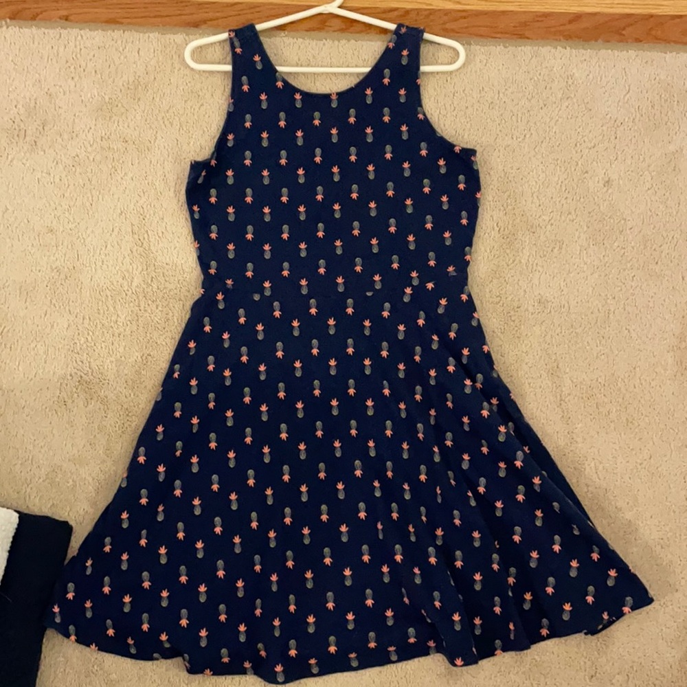 Old Navy Girls Skater Dress w/ Print, Youth XL